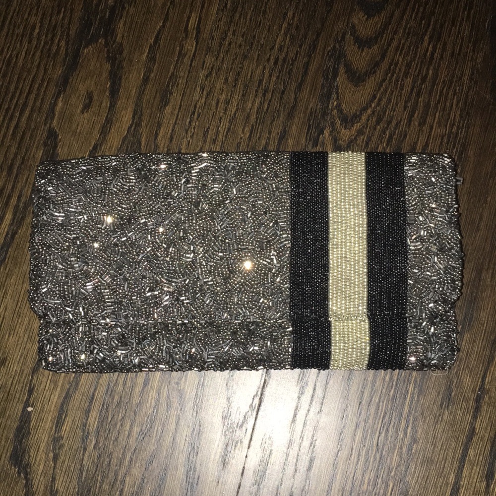 NWOT Beaded Clutch